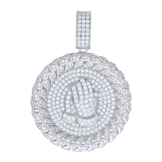 92 Sterling Silver Cz Pendant