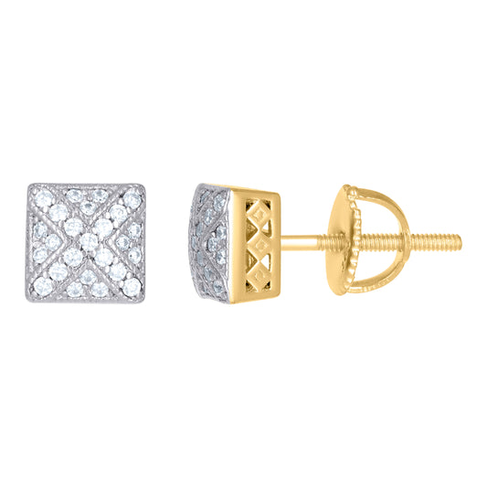 925 Sterling Silver Cz Earrings