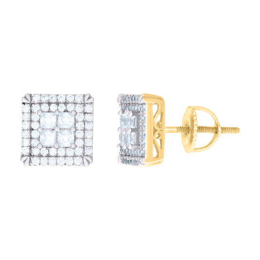 925-Cz Stud Earrings