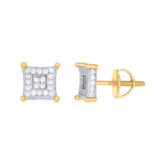 925 Sterling Silver Cz Earrings