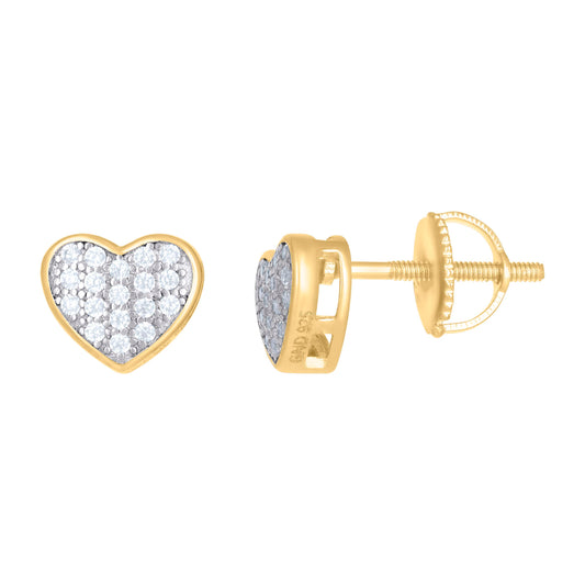 925 Sterling Silver Cz Earrings