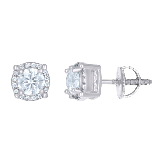 925 Sterling Silver Cz Earrings