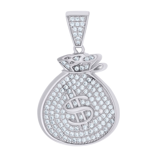 925 Sterling Silver Cz Pendant