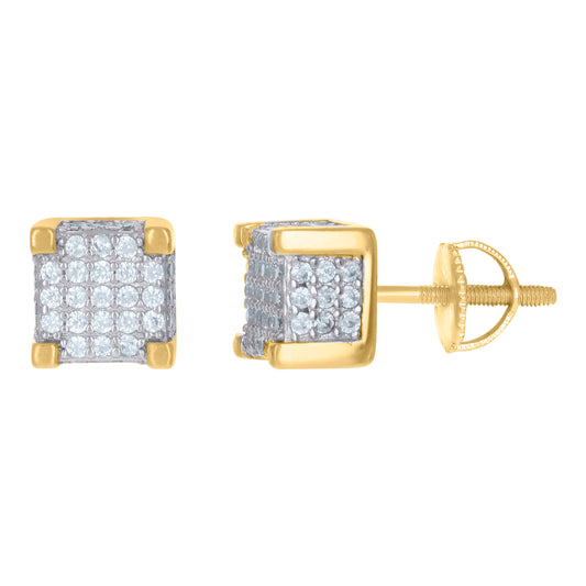 925 Sterling Silver Cz Earrings
