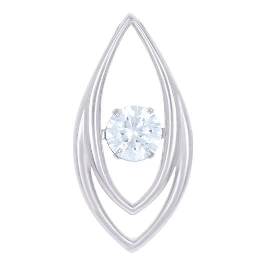 925 Sterling Silver Cz Pendant