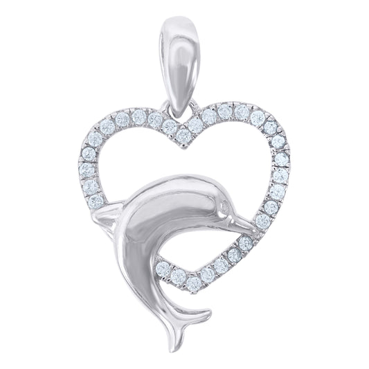925 Sterling Silver Cz Pendant