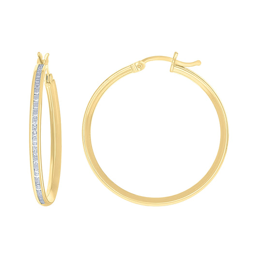 14Kt Gold Hoop Earrings