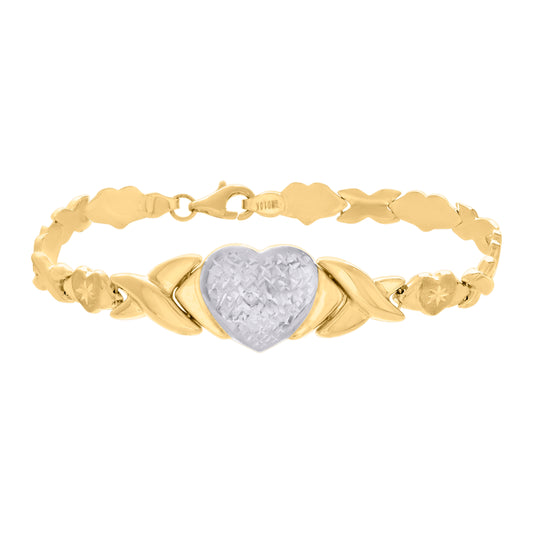 10Kt Gold Turkish Bracelet 7"