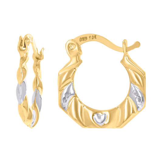 10Kt Gold Turkish Earrings