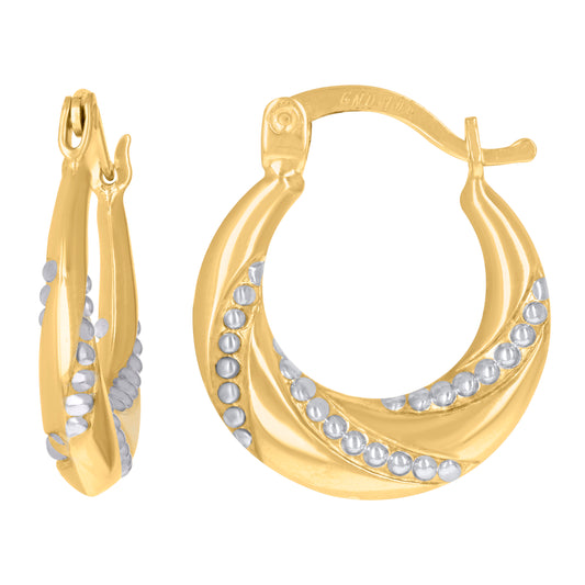 10Kt Gold Turkish Earrings