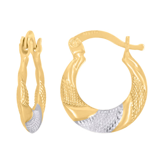 10Kt Gold Turkish Earrings