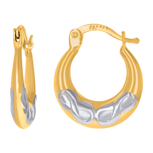 10Kt Gold Turkish Earrings