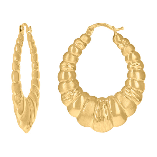 10Kt Gold Turkish Earrings