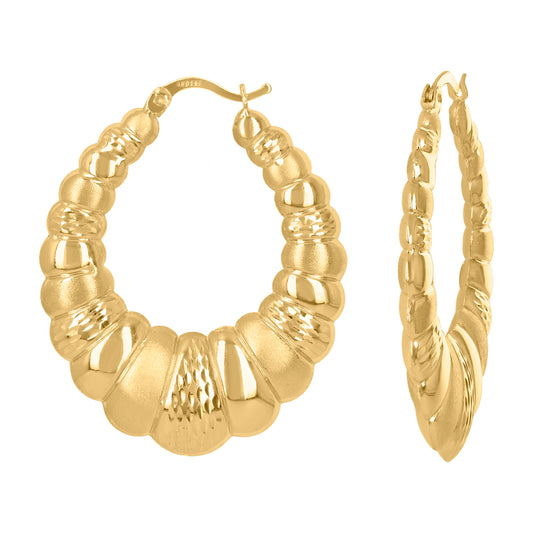 10Kt Gold Turkish Earrings