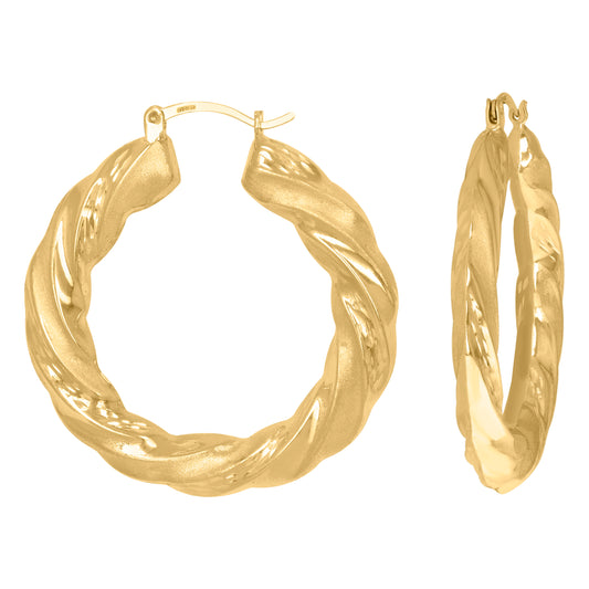 10Kt Gold Turkish Earrings