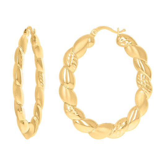 10Kt Gold Turkish Earrings
