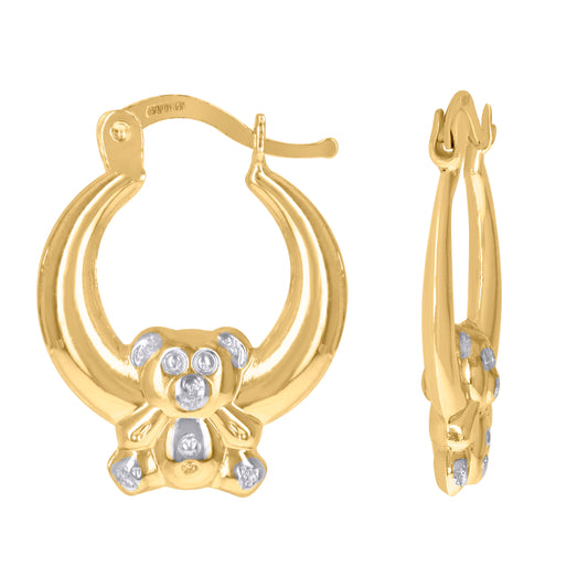 10Kt Gold Turkish Earrings