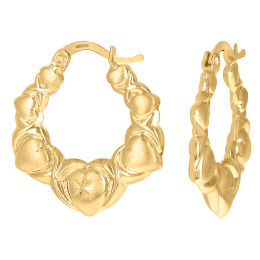 10Kt Gold Turkish Earrings