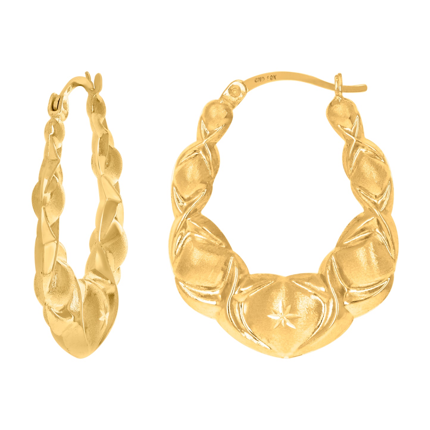 10Kt Gold Turkish Earrings