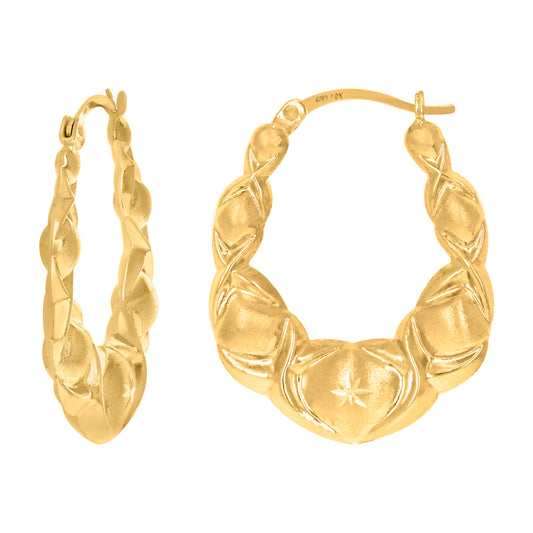 10Kt Gold Turkish Earrings