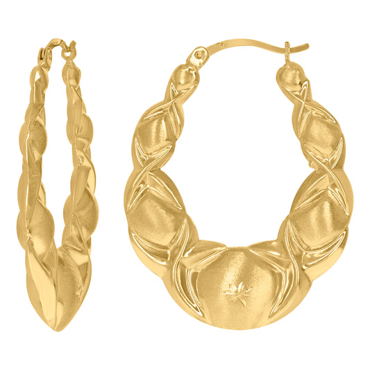 10Kt Gold Turkish Earrings