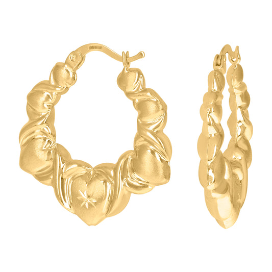 10Kt Gold Turkish Earrings