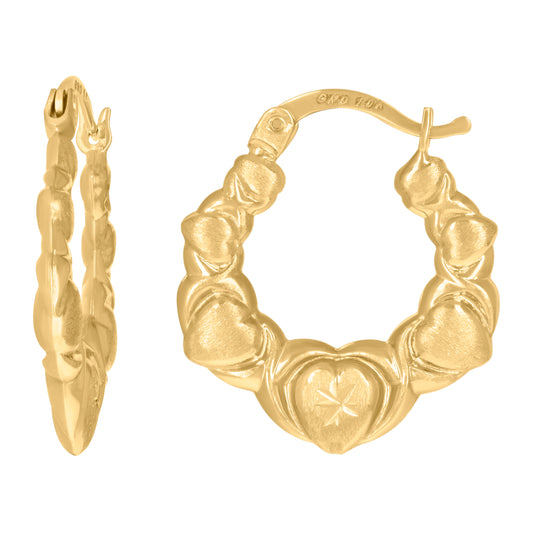 10Kt Gold Turkish Earrings