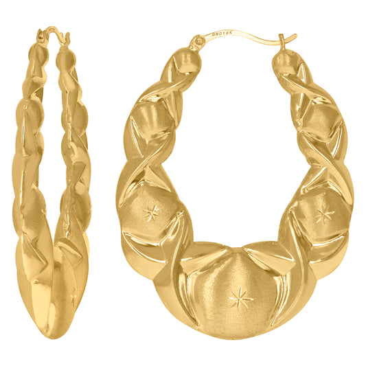 10Kt Gold Turkish Earrings