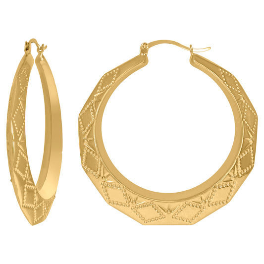 10Kt Gold Turkish Earrings
