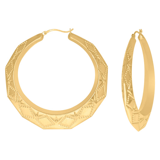 10Kt Gold Turkish Earrings