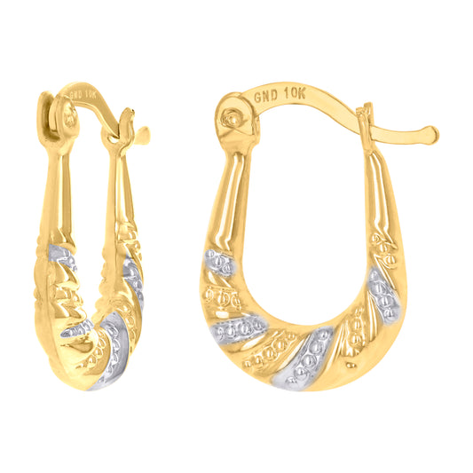 10Kt Gold Turkish Earrings