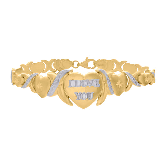 10Kt Gold Turkish Bracelet 7"