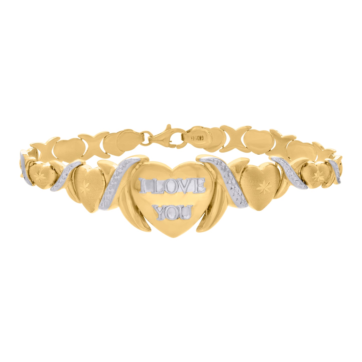 10Kt Gold Turkish Bracelet 8"