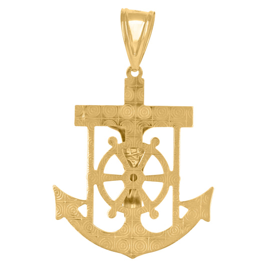 10Kt Gold Turkish Pendant