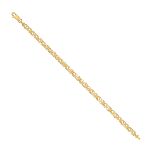 10Kt Gold Bracelet 8"