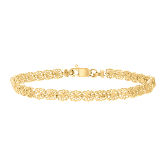 10Kt Gold Bracelet 8"