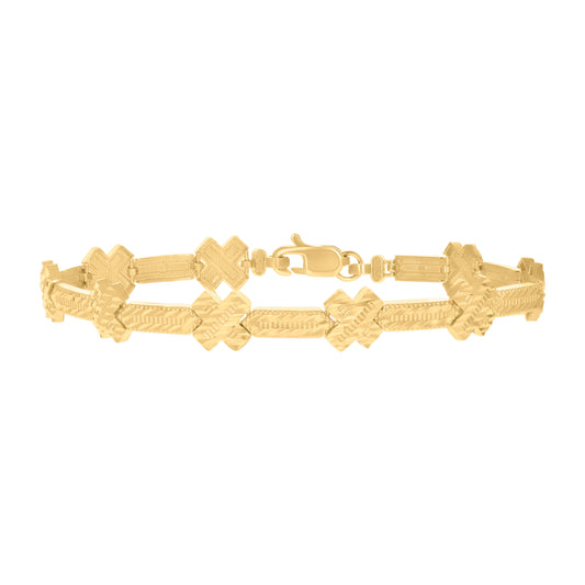 10Kt Gold 7" Bracelet