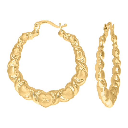 10Kt Gold Turkish Earrings