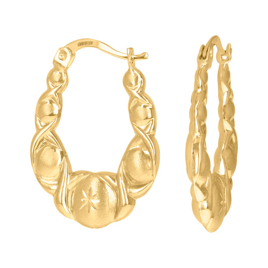 10Kt Gold Turkish Earrings