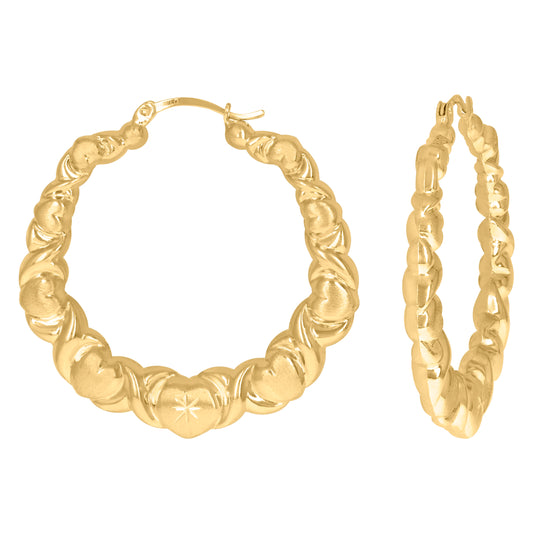 10Kt Gold Turkish Earrings
