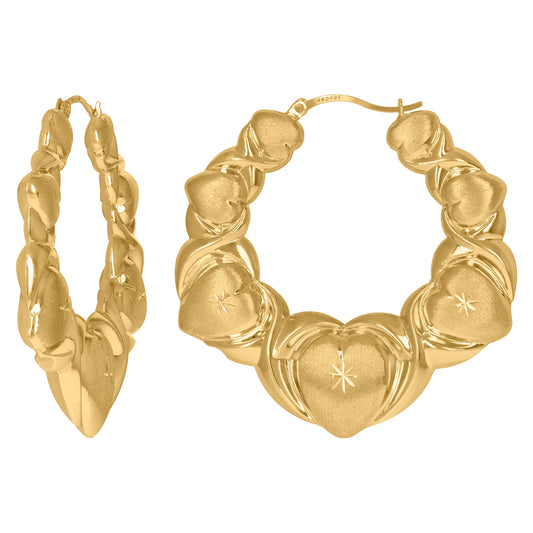 10Kt Gold Turkish Earrings