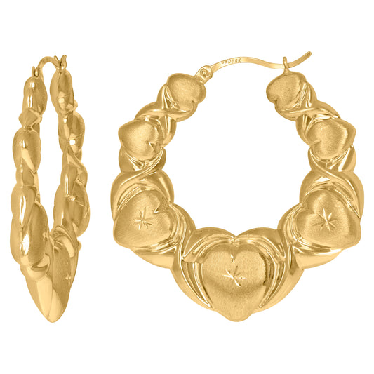 10Kt Gold Turkish Earrings