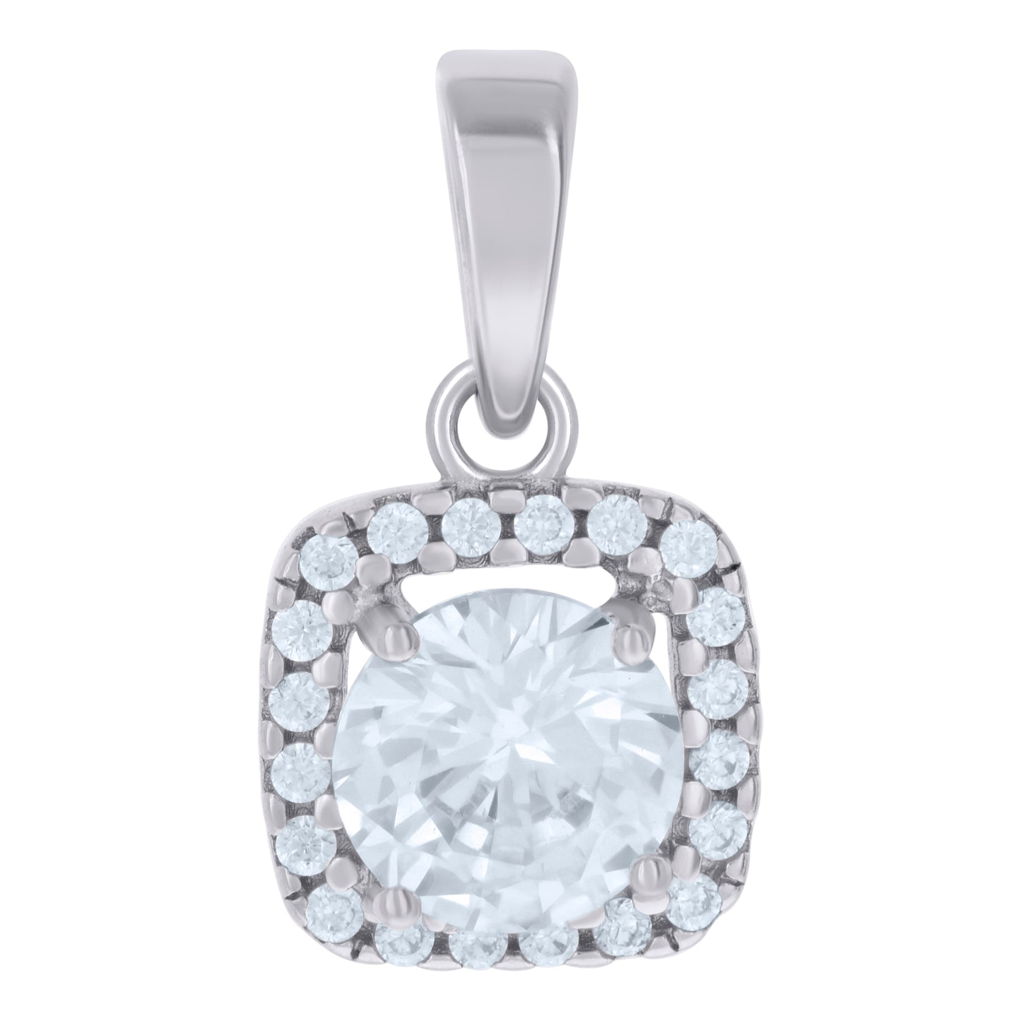 925 Sterling Silver Cz Pendant