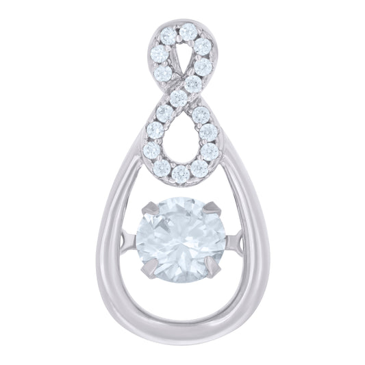 925 Sterling Silver Cz Pendant