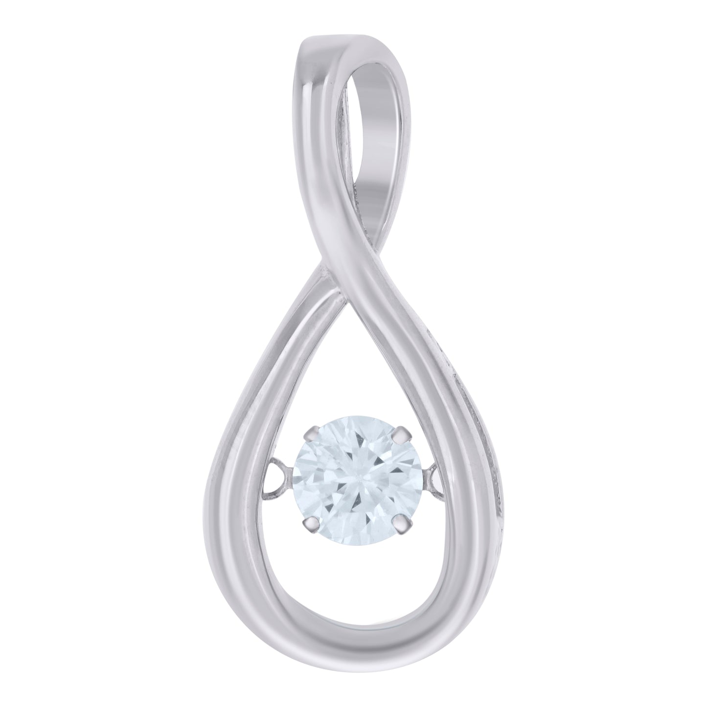 925 Sterling Silver Cz Pendant