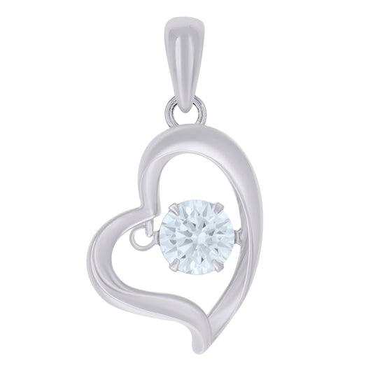 925 Sterling Silver Cz Pendant