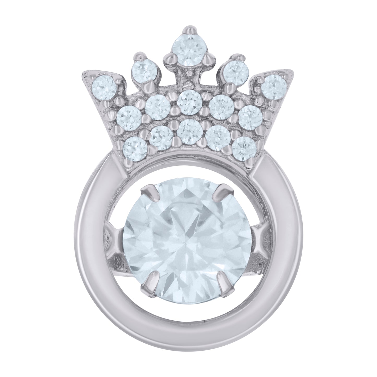925 Sterling Silver Cz Pendant