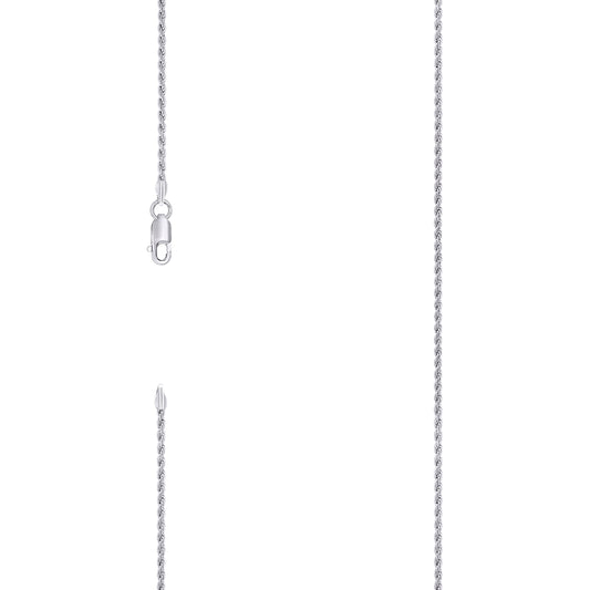 925 Silver Solid Rope Chain 1.5mm