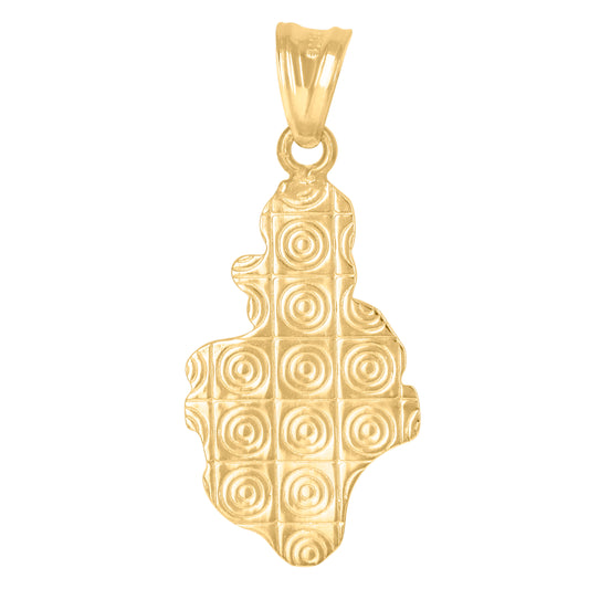 10Kt Gold Turkish Pendant