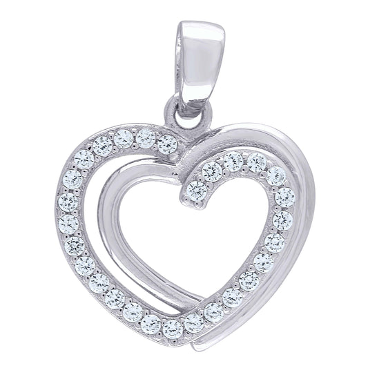 925 Sterling Silver Cz Pendant